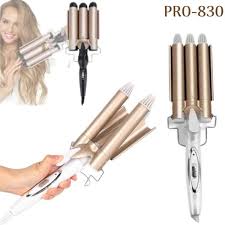 Super Pinza Rizador De Cabello Ondas Riz