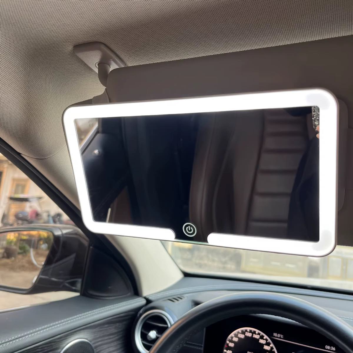 ESPEJO LED DE CARRO