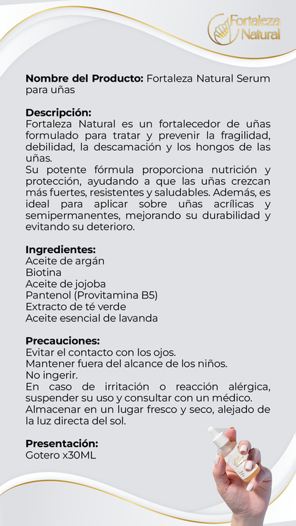 Fortalecedor de uñas