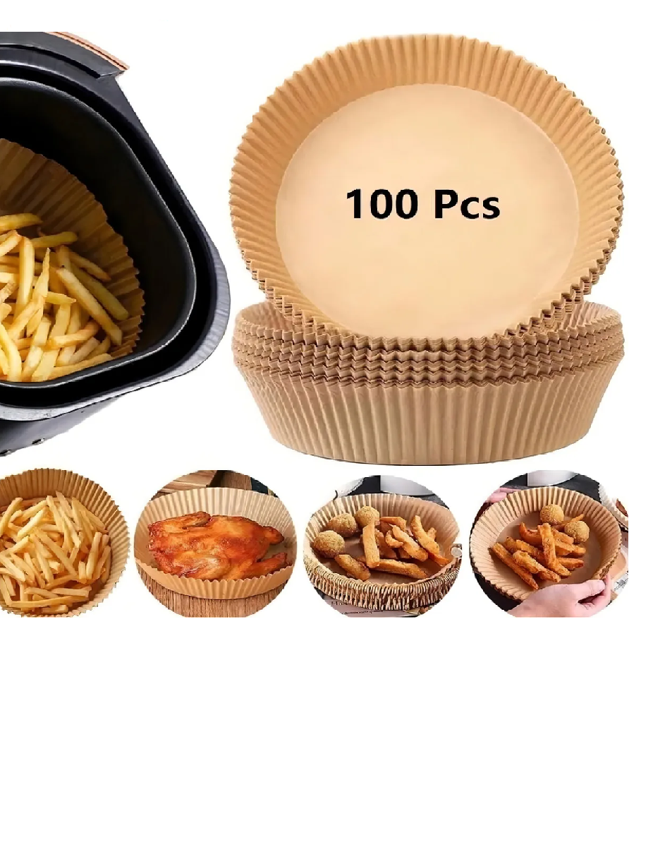 Papel Antiadherente Para Air Fryer X 100