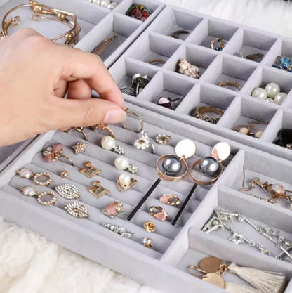 Set Organizador Joyero Aretes Anillos