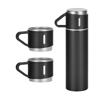 Termo Bebidas Calientes Frías + 3 tazas