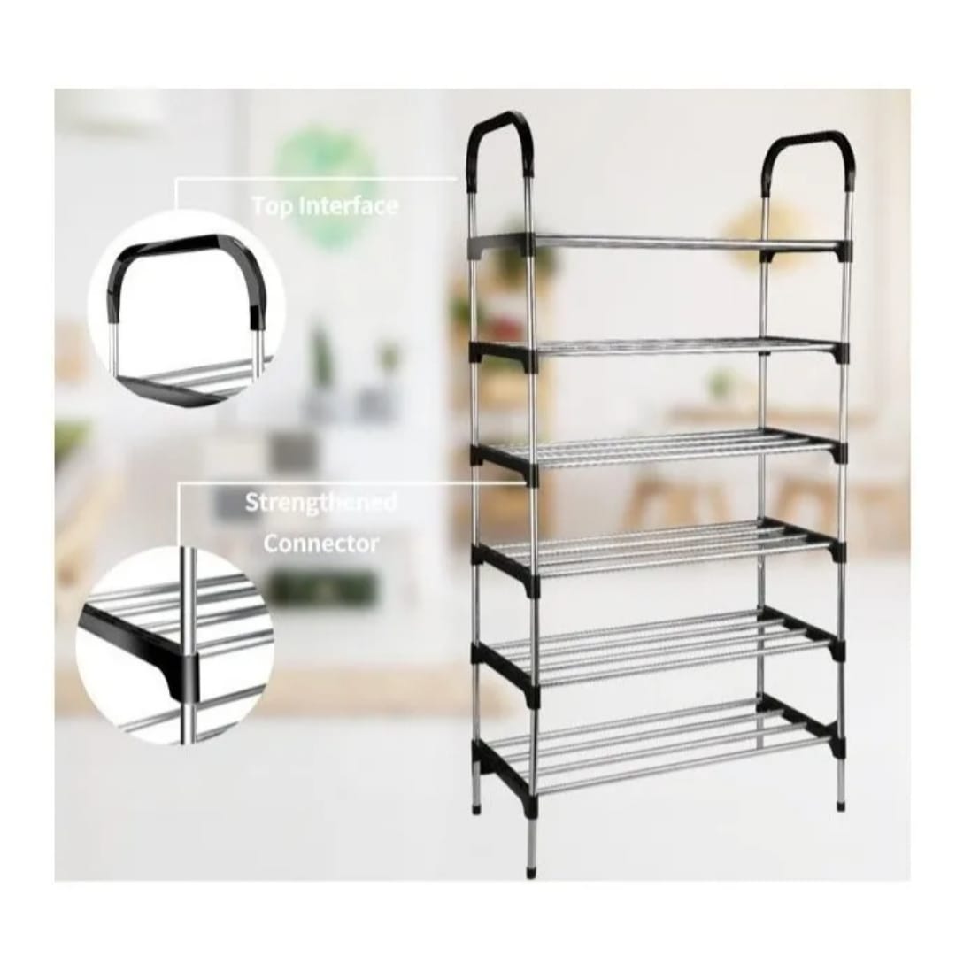Zapatero 6 Niveles Metalico Organizador