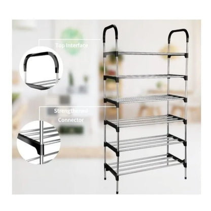 Zapatero 6 Niveles Metalico Organizador